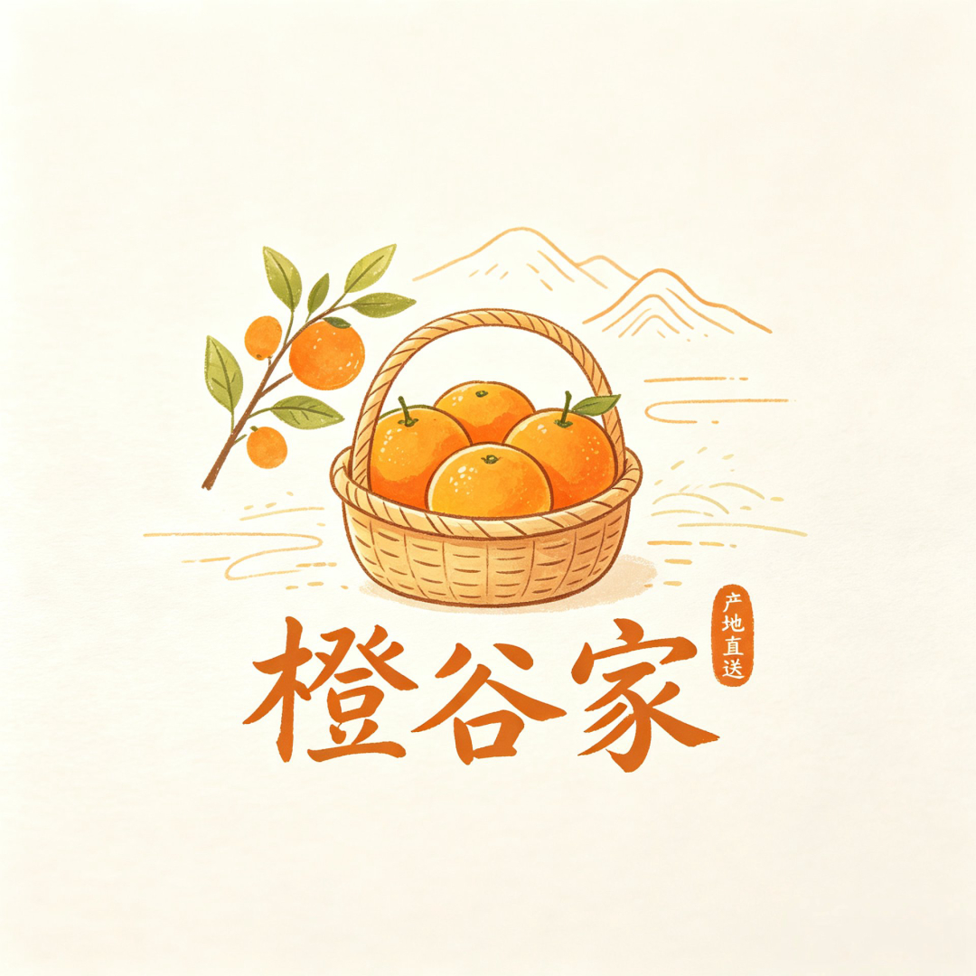 橙谷家赣南脐橙精品礼盒装